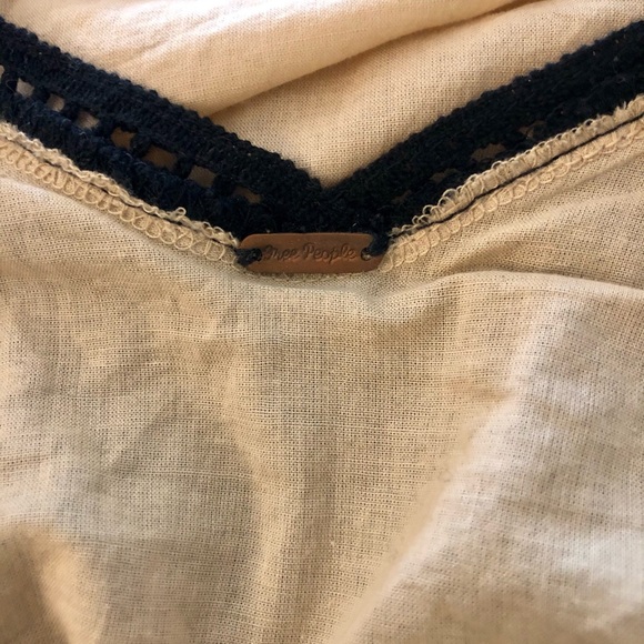 Free People Elegant Black Lace Dress - Picture 3 of 4